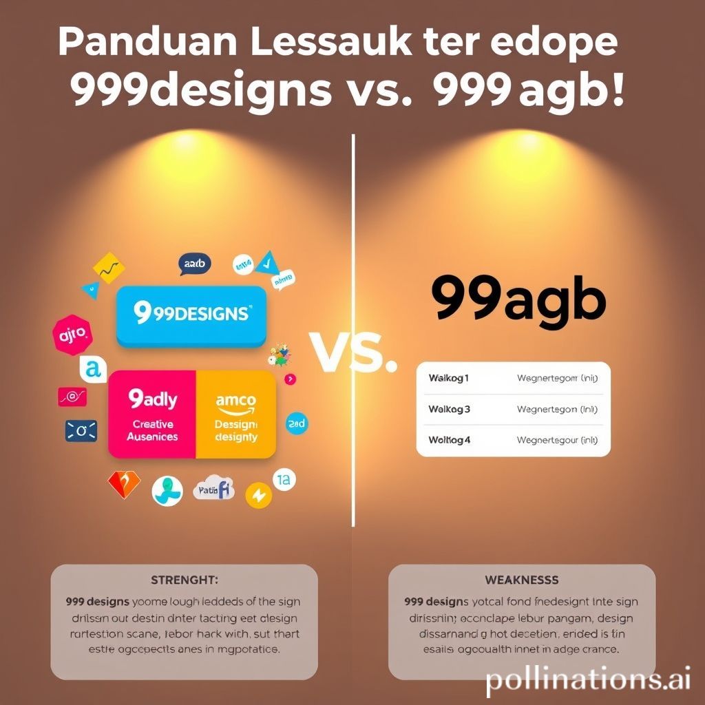 Panduan Lengkap 99designs vs. 99agb: Mana yang Tepat untuk Anda?